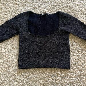 Zara cropped long sleeve